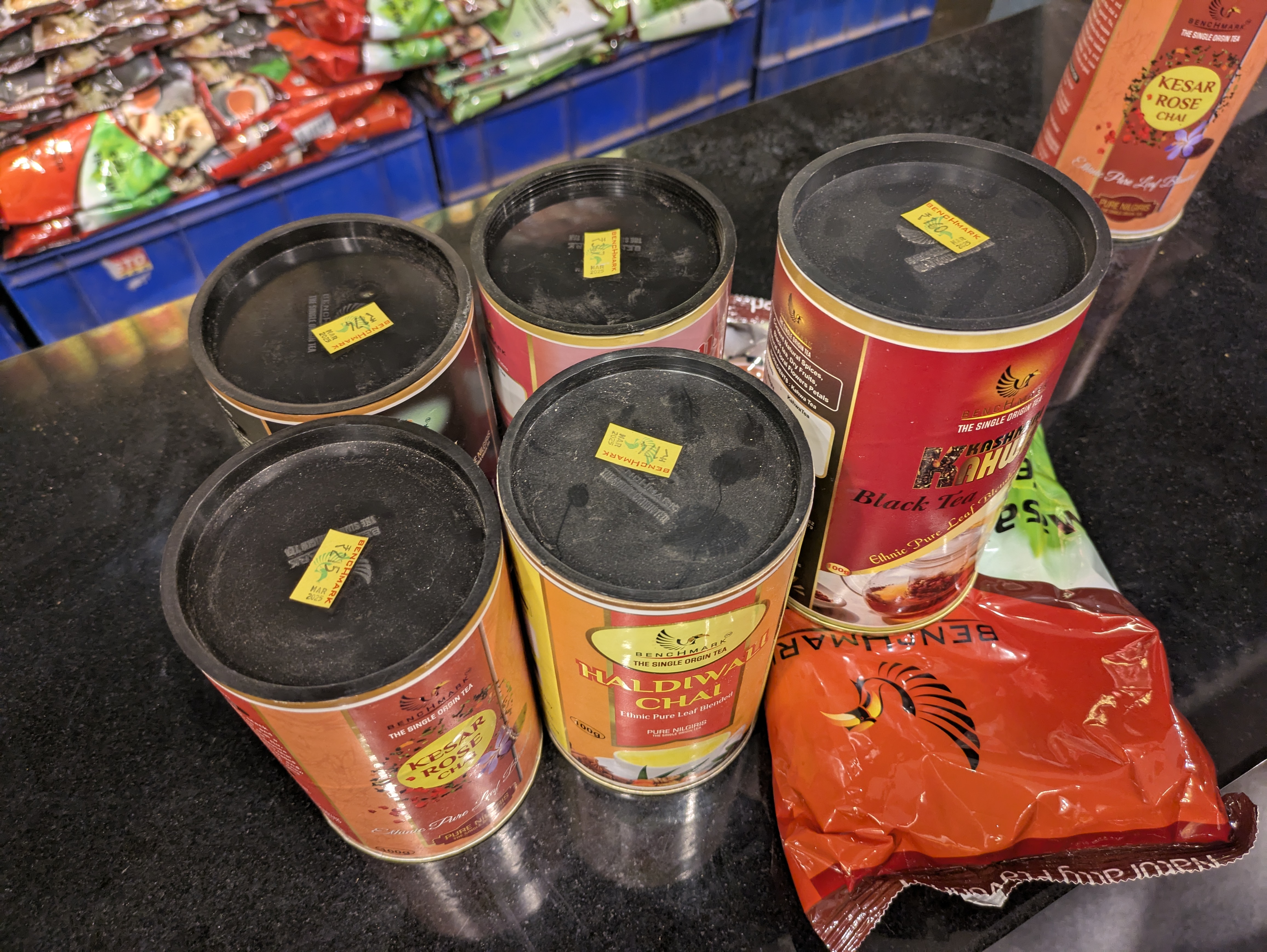Tea factory process